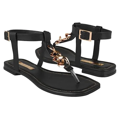 SANDALIAS DAMA STYLO 16886 SIMPIEL NEGRO