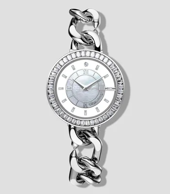 Reloj para Mujer Sparkle casual, Plateado