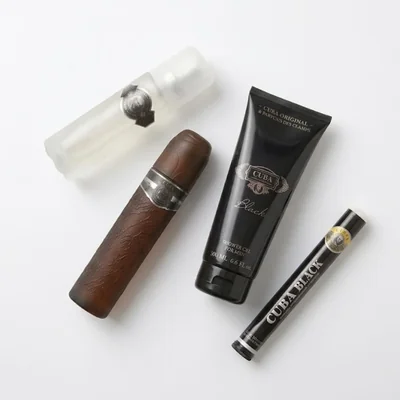 CUBA - Set 4PZS Black EDT para Hombre