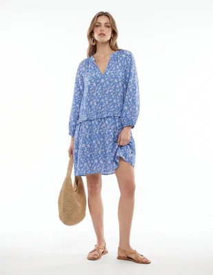 Vestido corto casual para mujer