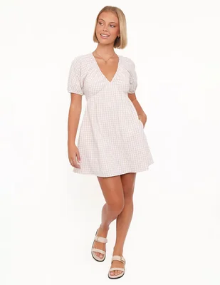VESTIDO SL927787PTX/BEIGEGI