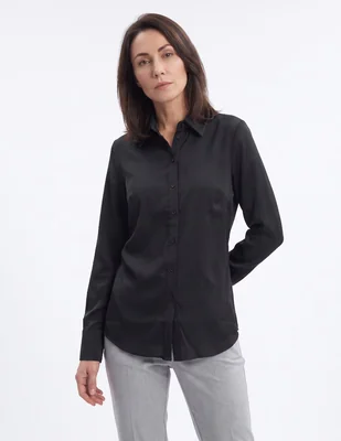 Blusa manga larga para mujer
