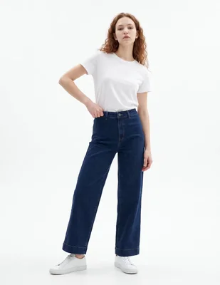 Jeans wide leg para mujer