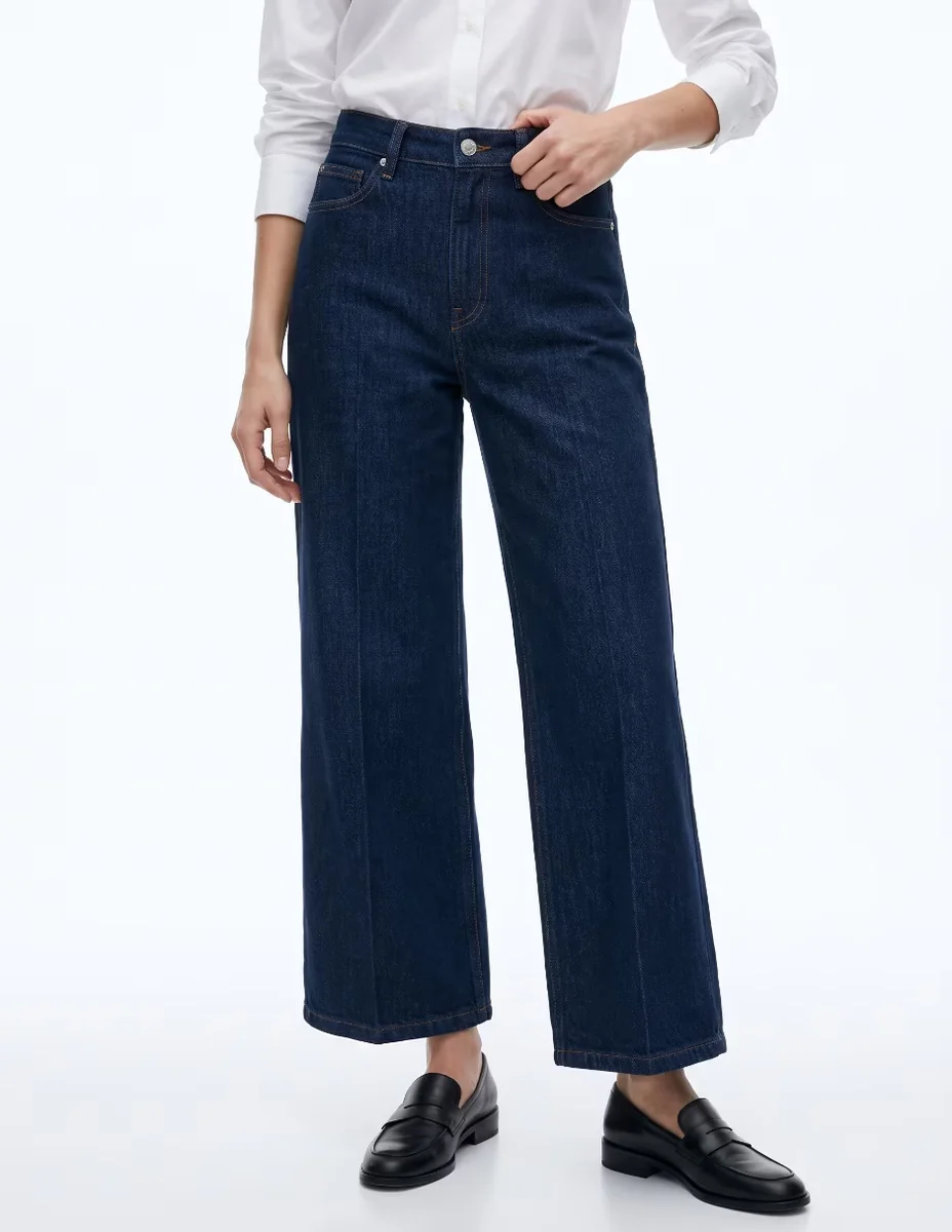 Jeans amplio para mujer