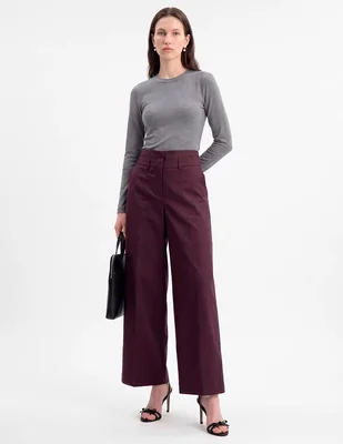 Pantalón straight para mujer