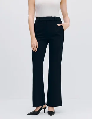 Pantalón acampanado para mujer