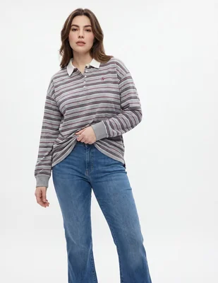 Sudadera sin capucha para mujer