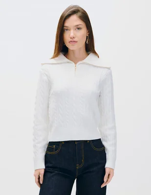 Suéter cuello alto para mujer