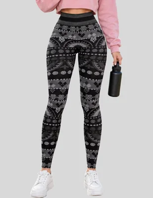 Legging Leggings Mujer casual Tiro Alto Moldeadores Estampados a la (si aplica) Cintura alta con Elástico para mujer