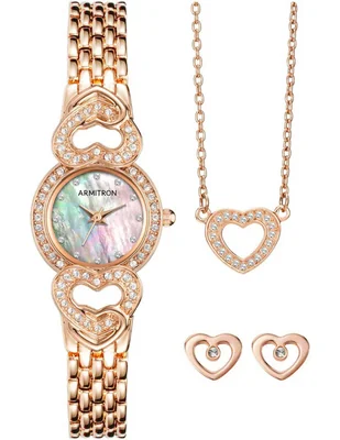 Reloj Rose Gold Collection para mujer AR755650MPRGST