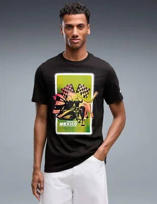 Playera F1 Mexico Race Pack Tee cuello redondo para hombre