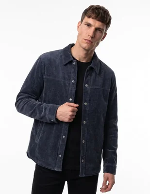 Chamarra casual con bolsillos para hombre