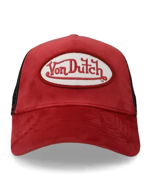 Gorra visera curva snapback Von Dutch Astro Dust Roja Ajustable para adulto
