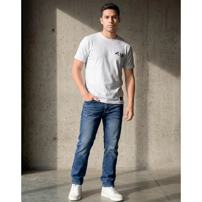 Jeans Hombre Moda Slim Azul Furor 62107817