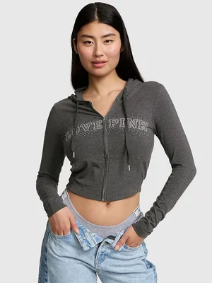 Sudadera con Gorro y Cierre Completo All-Day Cotton™