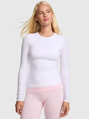 Camiseta Manga Larga PINK Base Stretch™