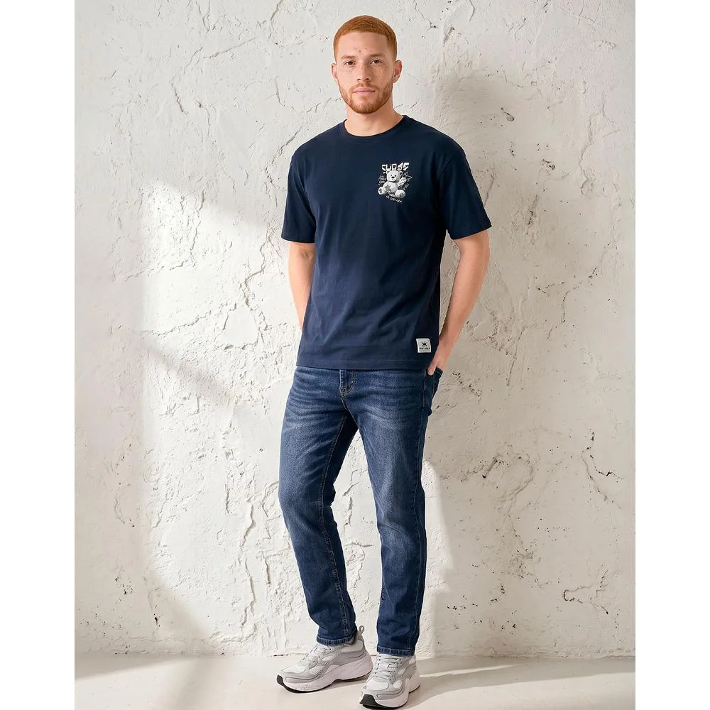 Jeans Hombre Moda Slim Azul Furor 62107815