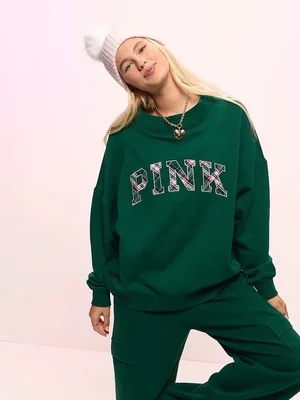 Sudadera Oversize Cuello Alto Campus Fleece™