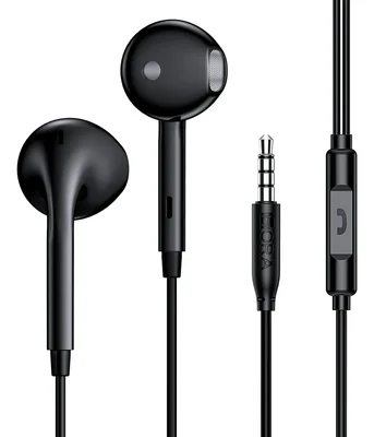 Audífonos Alámbricos 1Hora AUT122 In Ear con Micrófono y Control de Música y Llamadas Jack 3.5 mm