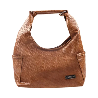 Bolso de Hombro Tejido Tan Ferruzi para Mujer