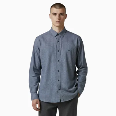 Camisa Kenneth Cole Ny Manga Larga para Hombre
