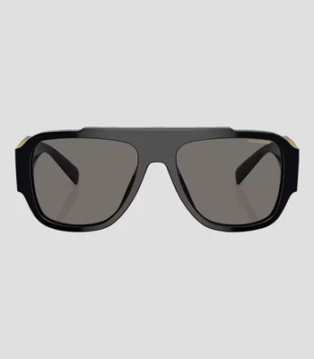 Lentes de sol Aviador negros Hombre