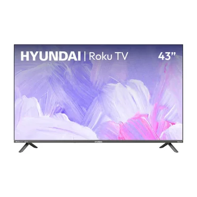 Televisión Pantalla 43 Pulgadas Hyundai Roku Tv Qled Fhd Hyled4327qr