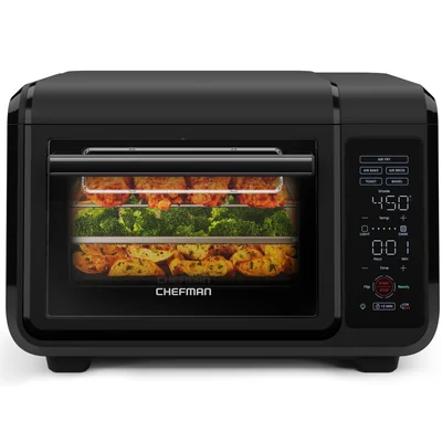 Freidora De Aire Y Horno Chefman Easyair 15 Qt.  De Encimera