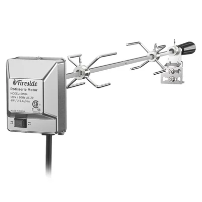 Kit De Asador Giratorio Turbro Motor Eléctrico 4 W 91 Cm - Venta Internacional.