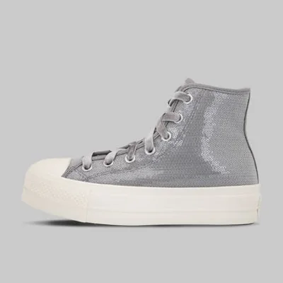 Tenis Converse Ctas Lift Platform Sequins Mujer
