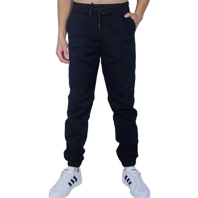 Pantalón Jogger con Jareta U Sport Negro para Hombre