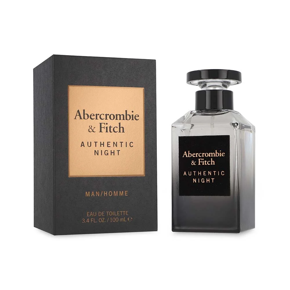 ABERCROMBIE & FITCH AUTHENTIC NIGHT MAN 100ML EDT