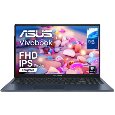 Portátil ASUS Vivobook 15 Intel Core i3 156" FHD Wi‑Fi 6