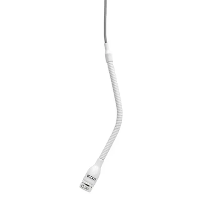 Micrófono Shure MX202W-A/C Cardioide Blanco 10 cm