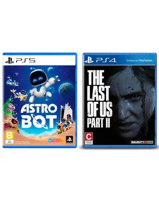 Astro Bot + The Last of Us Part II PS5