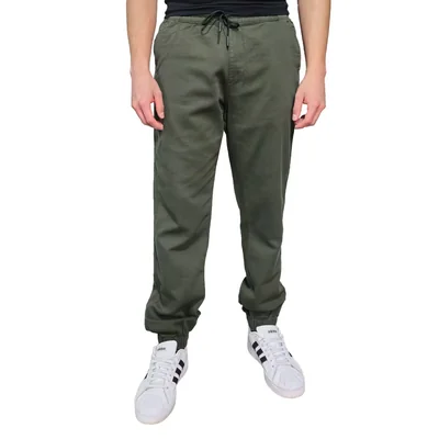 Pantalón Jogger con Jareta U Sport Verde para Hombre