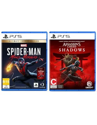 Miles Morales Ultimate + A.S.Shadows PS5