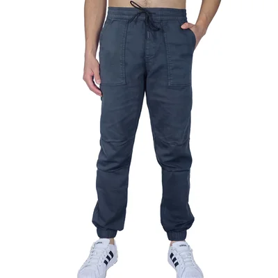 Pantalón Jogger con Jareta U Sport Gris para Hombre