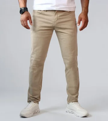 Pantalón Semiskinny de Gabardina Stretch John Silver Arena