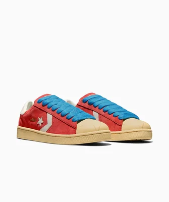 Tenis Choclo Rojos Converse x 1908 Pro Leather Unisex Gamuza