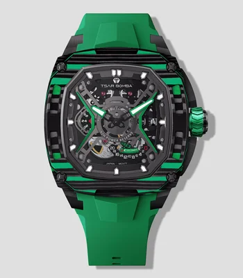 Reloj para Hombre Dark Matter 5 deportivo negro, verde