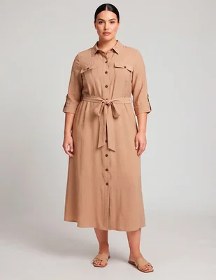 Vestido largo casual para mujer