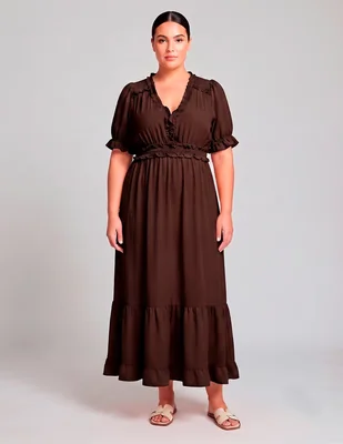 Vestido largo casual para mujer