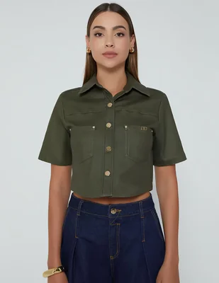 Blusa camisera Sin familia o colección manga Corta para mujer