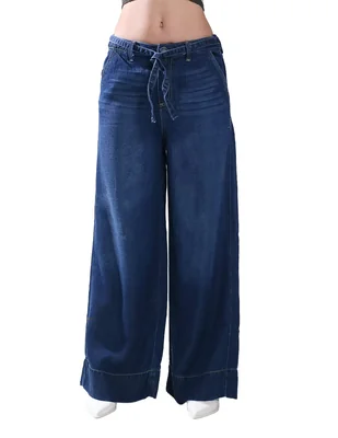 Jeans/Jegging/Jeans jogger Relaxed Straight Cintura alta SB4760 Otoño para mujer