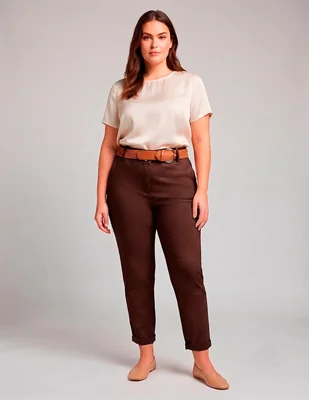 Pantalón recto para mujer