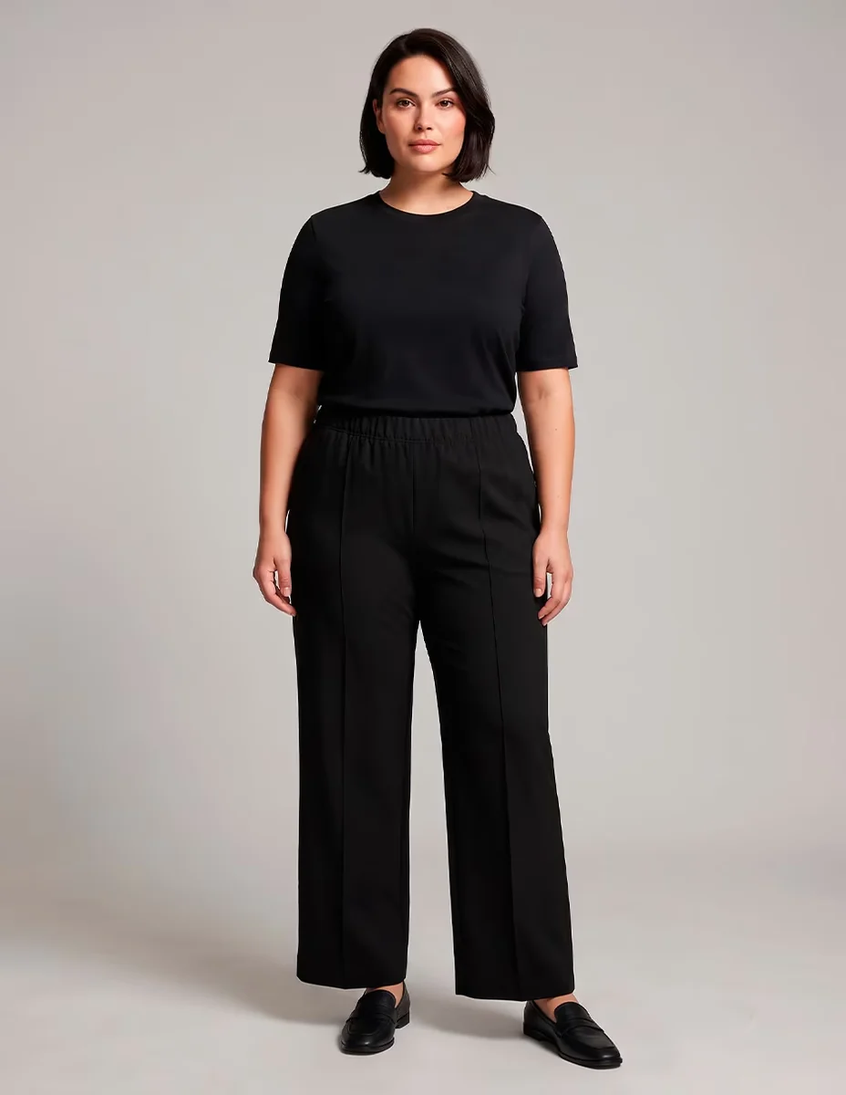 Pantalón recto para mujer