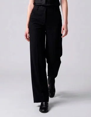 Pantalón relaxed wide leg para mujer