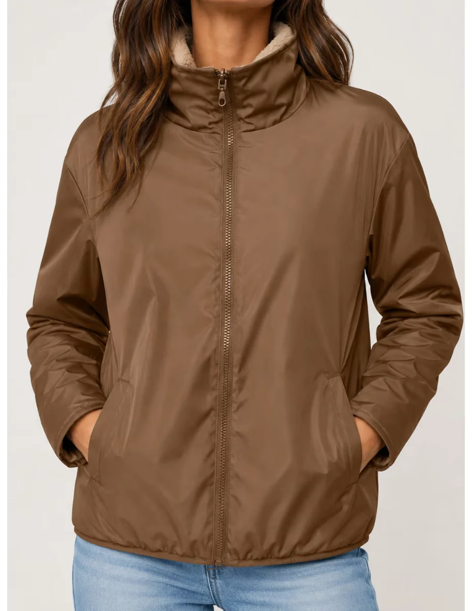 Chamarra impermeable para mujer