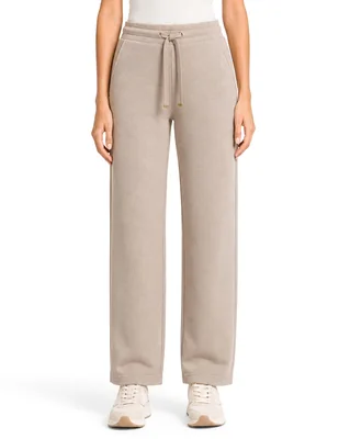 Pants regular con jareta para mujer